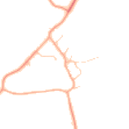 Daytime road noise heatmap for CV35 0QU