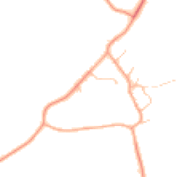 Daytime road noise heatmap for CV35 0RN