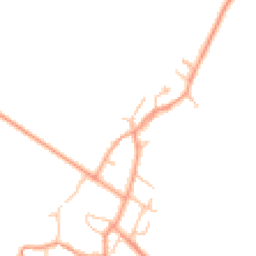 Daytime road noise heatmap for CV35 0SN