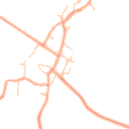 Daytime road noise heatmap for CV35 0SS