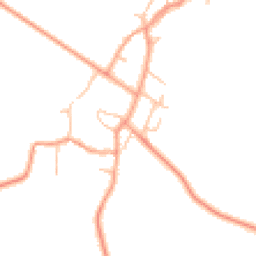 Daytime road noise heatmap for CV35 0TD