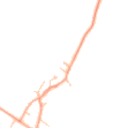Daytime road noise heatmap for CV35 0TE