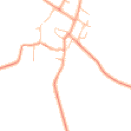 Daytime road noise heatmap for CV35 0TN