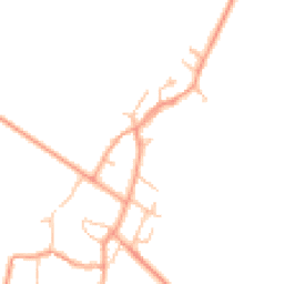 Daytime road noise heatmap for CV35 0TP