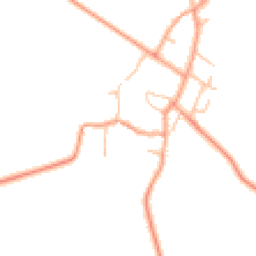 Daytime road noise heatmap for CV35 0TR