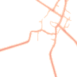 Daytime road noise heatmap for CV35 0TT
