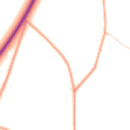 Daytime road noise heatmap for CV35 7AF
