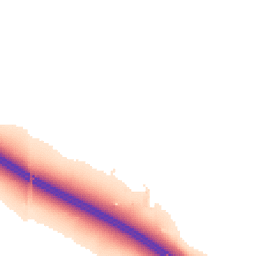 Night-time road noise heatmap for CV35 7BL