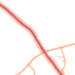 Daytime road noise heatmap for CV35 7BS