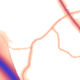 Daytime road noise heatmap for CV35 7DH