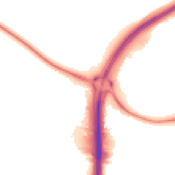 Night-time road noise heatmap for CV35 7DX