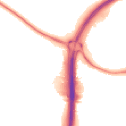 Night-time road noise heatmap for CV35 7DY