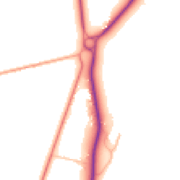 Daytime road noise heatmap for CV35 7HD