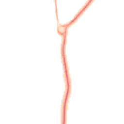 Night-time road noise heatmap for CV35 7HD