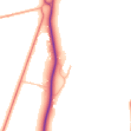 Daytime road noise heatmap for CV35 7HG