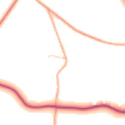 Daytime road noise heatmap for CV35 7HN