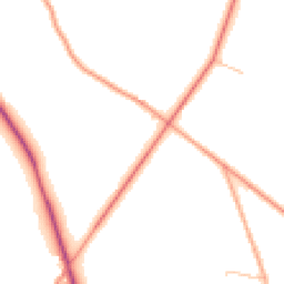 Daytime road noise heatmap for CV35 7HT