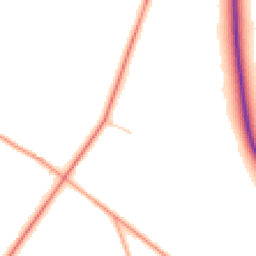 Daytime road noise heatmap for CV35 7HX