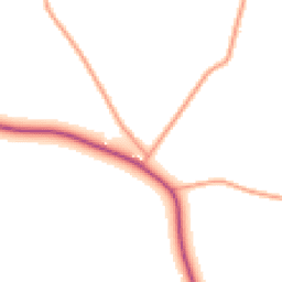 Daytime road noise heatmap for CV35 7NF