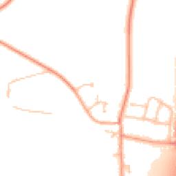 Daytime road noise heatmap for CV35 7QG