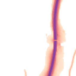 Night-time road noise heatmap for CV35 7QL