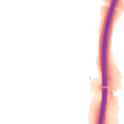 Night-time road noise heatmap for CV35 7QQ