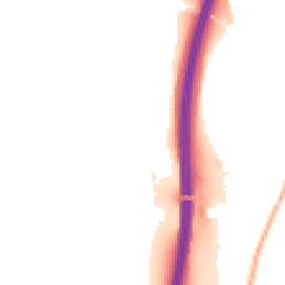 Night-time road noise heatmap for CV35 7QW