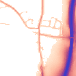 Daytime road noise heatmap for CV35 7QX