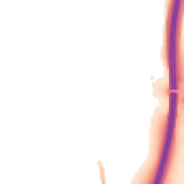 Night-time road noise heatmap for CV35 7QX