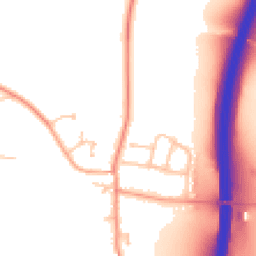 Daytime road noise heatmap for CV35 7RA