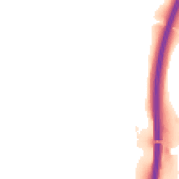 Night-time road noise heatmap for CV35 7RA