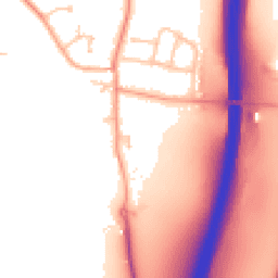 Daytime road noise heatmap for CV35 7RR