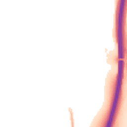 Night-time road noise heatmap for CV35 7RT