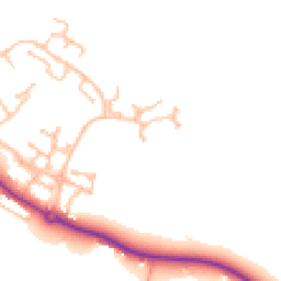 Daytime road noise heatmap for CV35 7SW