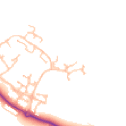Daytime road noise heatmap for CV35 7SX