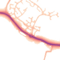 Daytime road noise heatmap for CV35 7TD