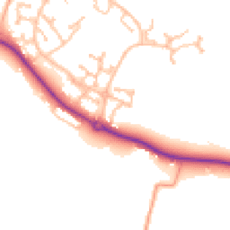 Daytime road noise heatmap for CV35 7TE