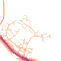 Daytime road noise heatmap for CV35 7TH
