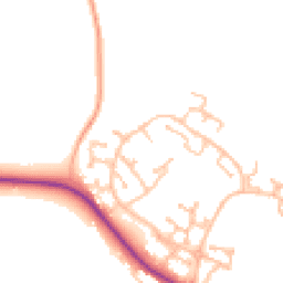 Daytime road noise heatmap for CV35 7TS