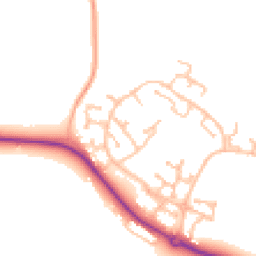 Daytime road noise heatmap for CV35 7TU