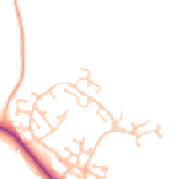 Daytime road noise heatmap for CV35 7UF