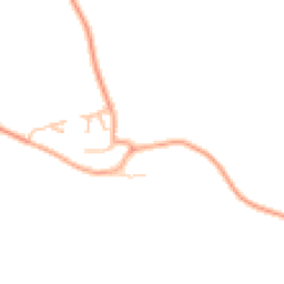 Daytime road noise heatmap for CV35 8BA