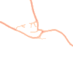 Daytime road noise heatmap for CV35 8BE