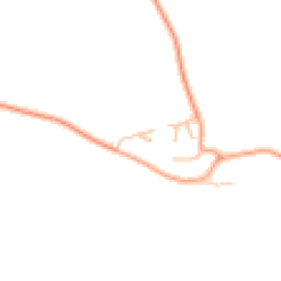 Daytime road noise heatmap for CV35 8DJ