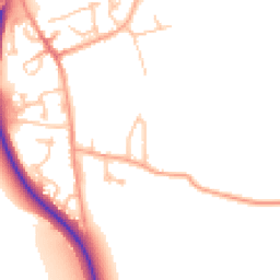 Daytime road noise heatmap for CV35 8DX
