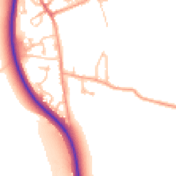 Daytime road noise heatmap for CV35 8DY