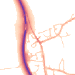 Daytime road noise heatmap for CV35 8EH