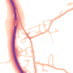Daytime road noise heatmap for CV35 8EN