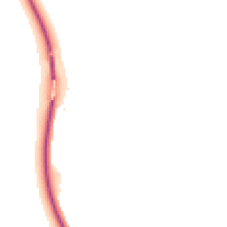 Night-time road noise heatmap for CV35 8ER