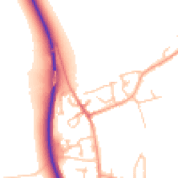 Daytime road noise heatmap for CV35 8ET